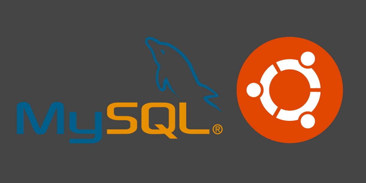 MySQL and Ubuntu logos. Copyright their respective owners.